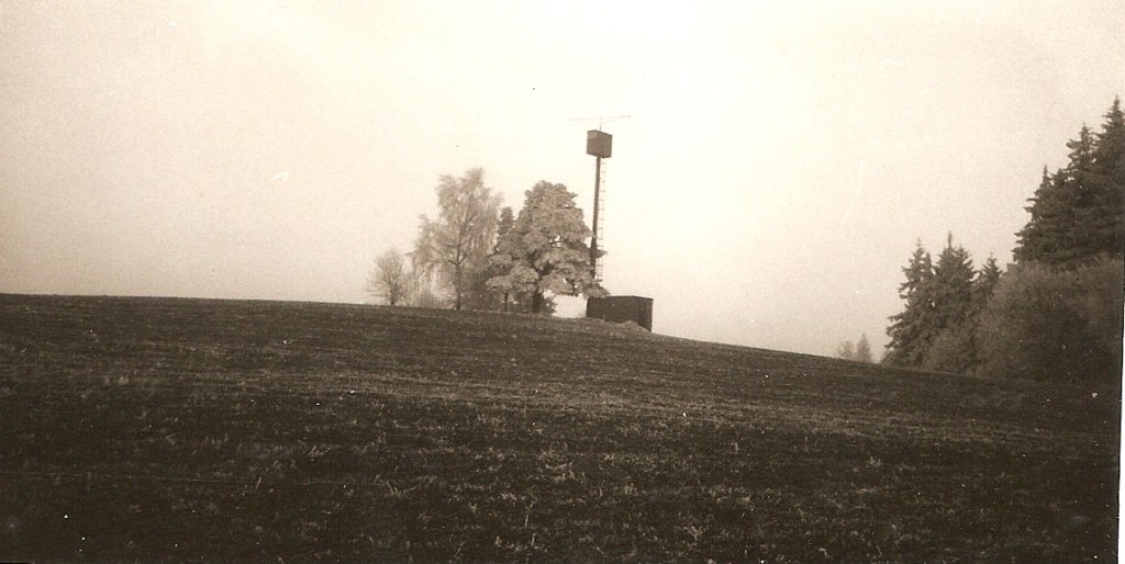 Dominanta Hněvkovic -Havlův kopec, leden 1989